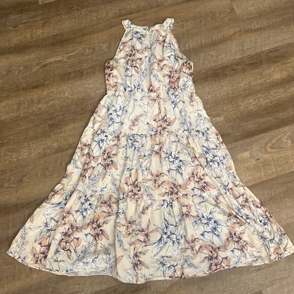 Alex Marie Tonya Halter Midi Dress Size 6 - Picture 8 of 8